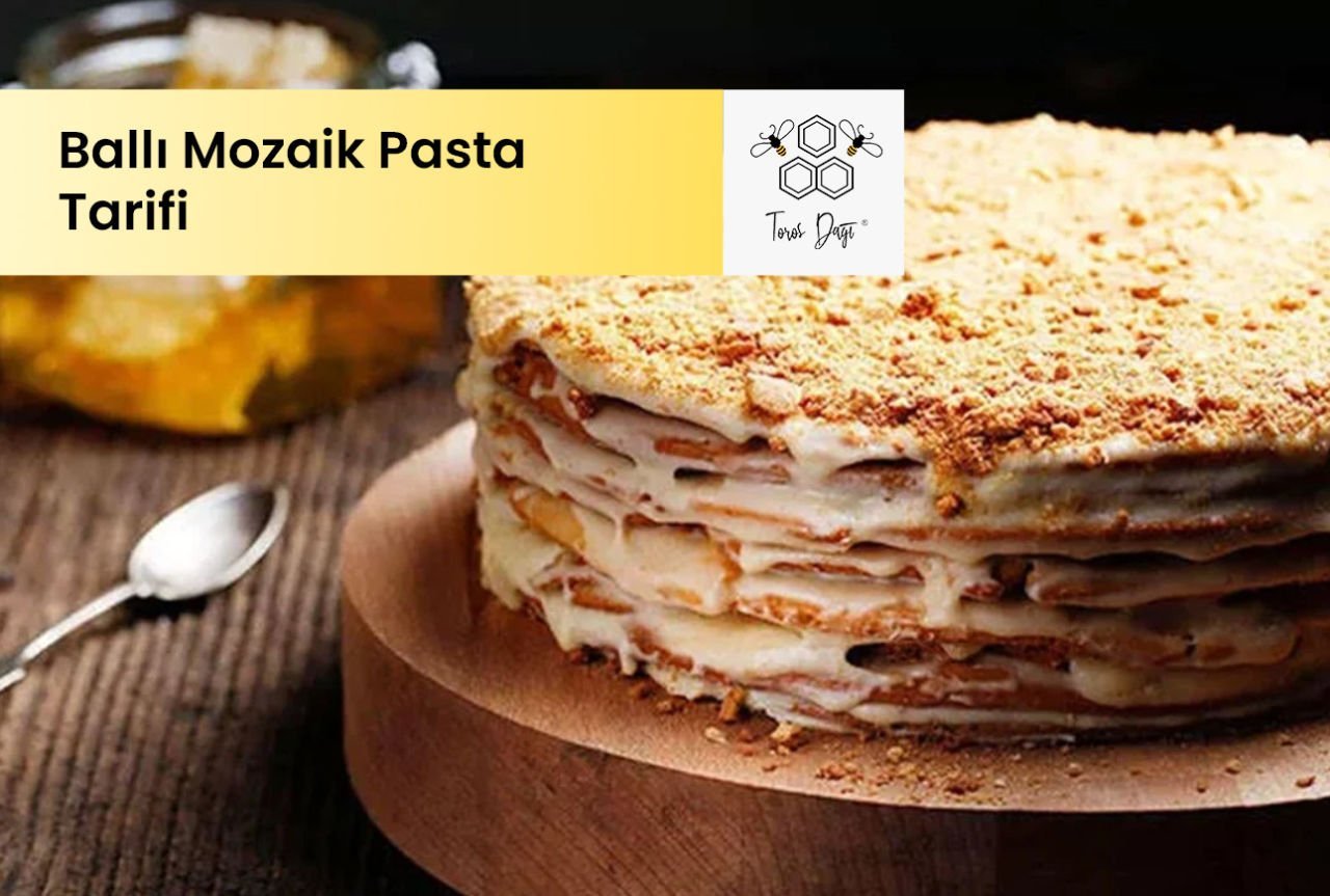 Ballı Mozaik Pasta Tarifi