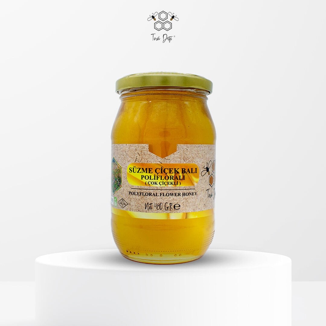 Toros Dağı Süzme Çiçek Balı 480 Gr