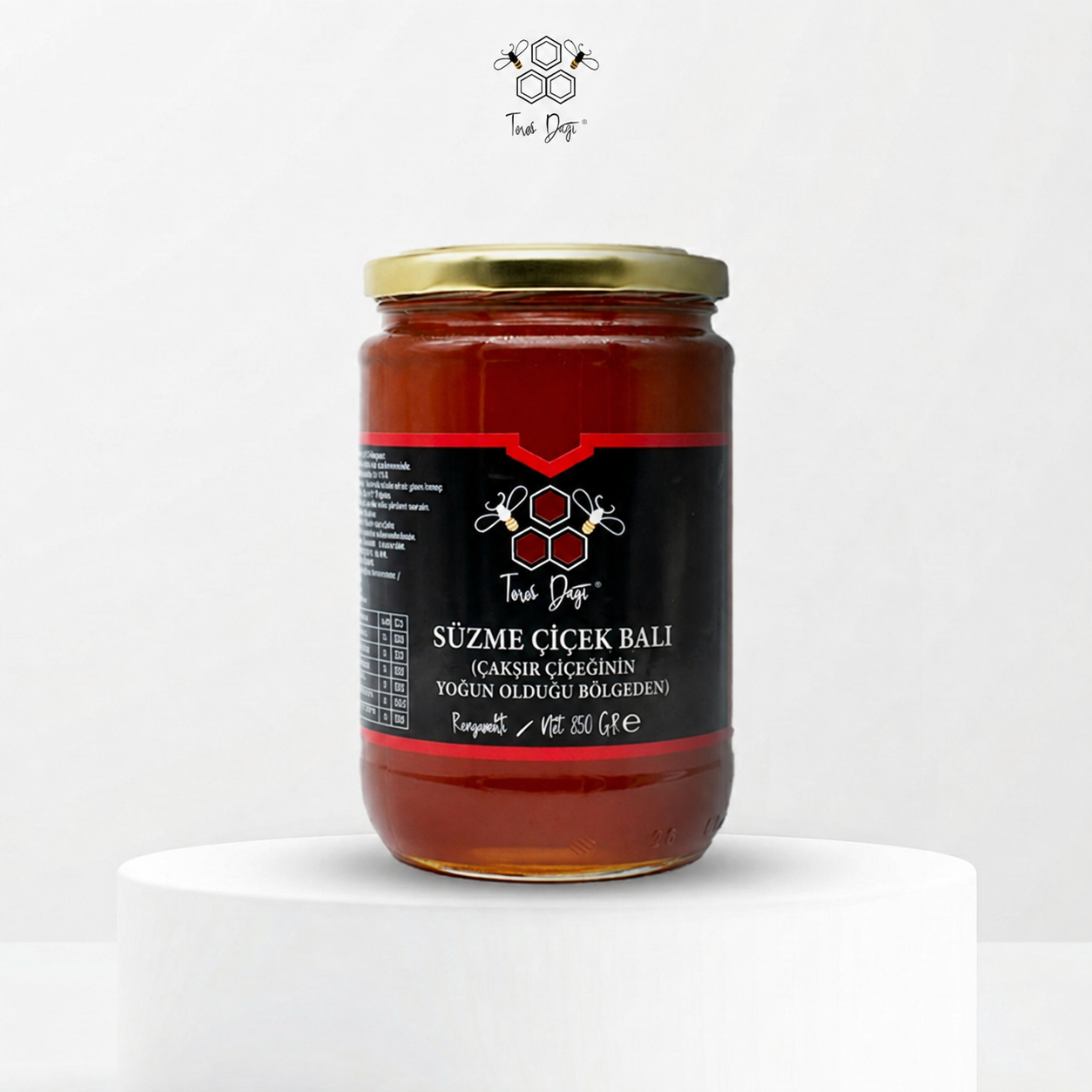 Toros Dağı Çakşır Çiçeğinin Yoğun Olduğu Çiçek Balı 860 gr