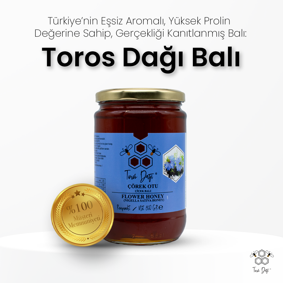 Toros Dağı Çörek Otu Balı 860 gr
